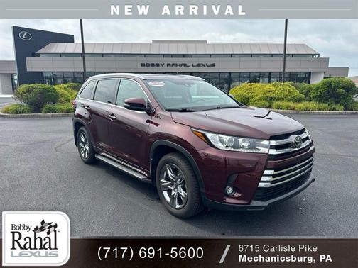 Ooh La La Rouge Mica 2019 Toyota Highlander Limited Platinum