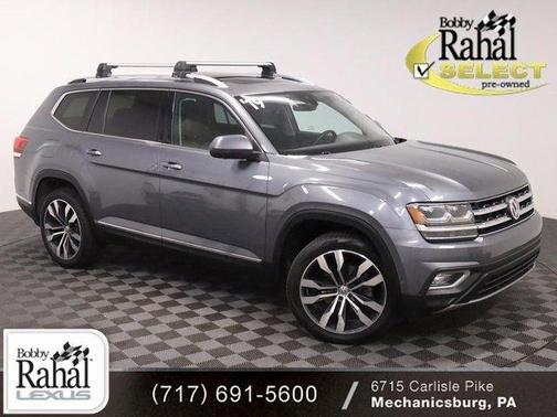 Platinum Gray Metallic 2019 Volkswagen Atlas 3.6L SEL Premium
