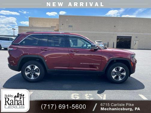 Velvet Red Pearlcoat 2023 Jeep Grand Cherokee 4xe Base