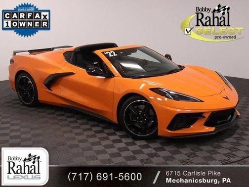 Amplify Orange Tintcoat 2022 Chevrolet Corvette Stingray w/1LT
