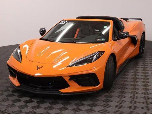 Amplify Orange Tintcoat 2022 Chevrolet Corvette Stingray w/1LT