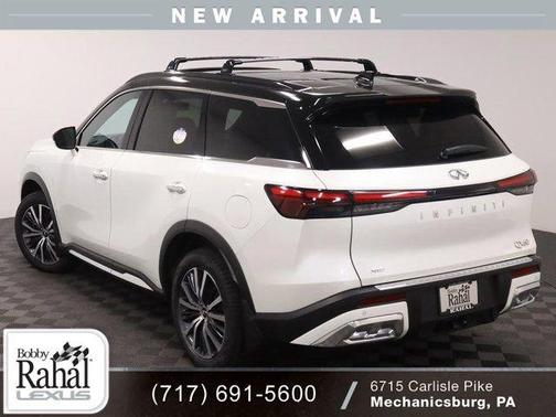 Majestic White/Black Obsidian 2022 INFINITI QX60 AUTOGRAPH