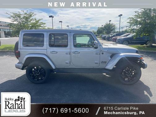 Billet Silver Metallic Clearcoat 2021 Jeep Wrangler Unlimited Sahara