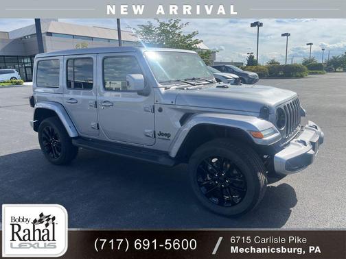 Billet Silver Metallic Clearcoat 2021 Jeep Wrangler Unlimited Sahara