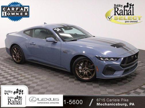 Vapor Blue Metallic 2024 Ford Mustang GT Premium