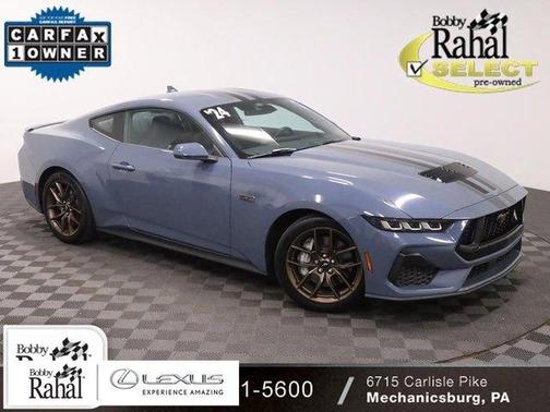 Vapor Blue Metallic 2024 Ford Mustang GT Premium