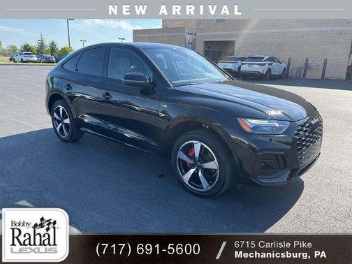 Mythos Black Metallic 2024 Audi Q5 45 S line Premium Plus