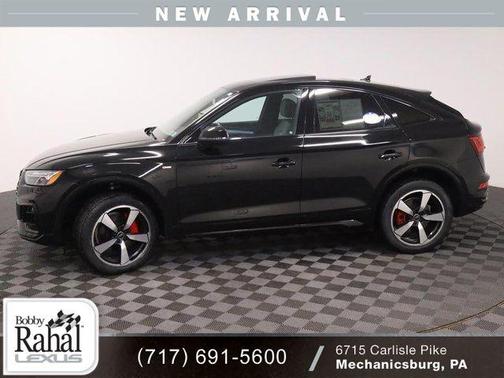 Mythos Black Metallic 2024 Audi Q5 45 S line Premium Plus