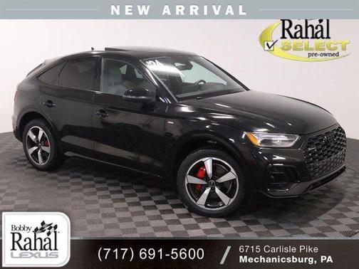 Mythos Black Metallic 2024 Audi Q5 45 S line Premium Plus