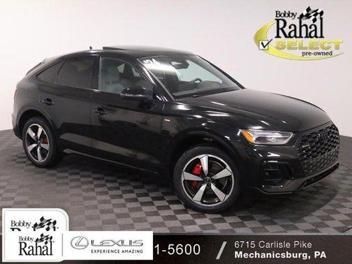 Mythos Black Metallic 2024 Audi Q5 45 S line Premium Plus