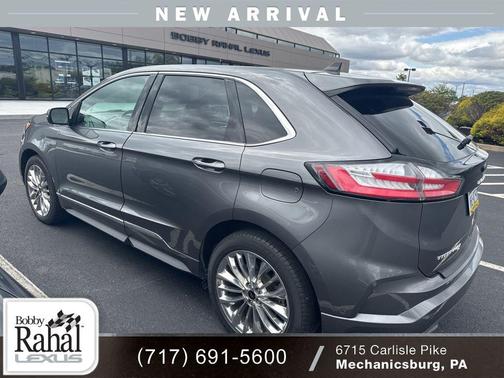 Carbonized Gray Metallic 2021 Ford Edge Titanium