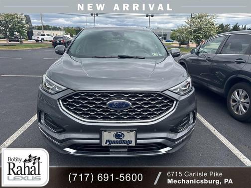 Carbonized Gray Metallic 2021 Ford Edge Titanium