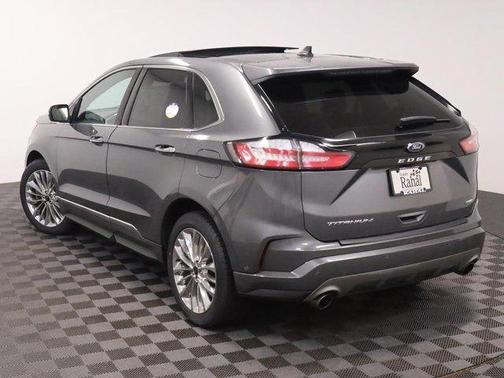 Carbonized Gray Metallic 2021 Ford Edge Titanium