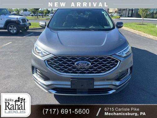 Carbonized Gray Metallic 2021 Ford Edge Titanium