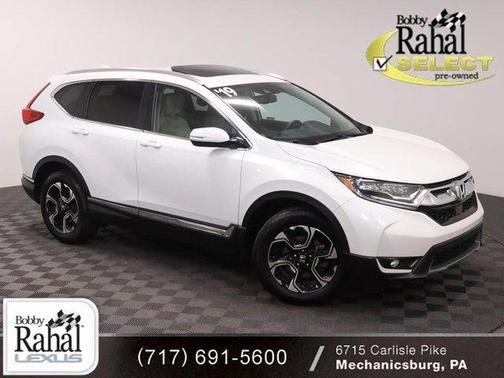 Platinum White Pearl 2019 Honda CR-V Touring