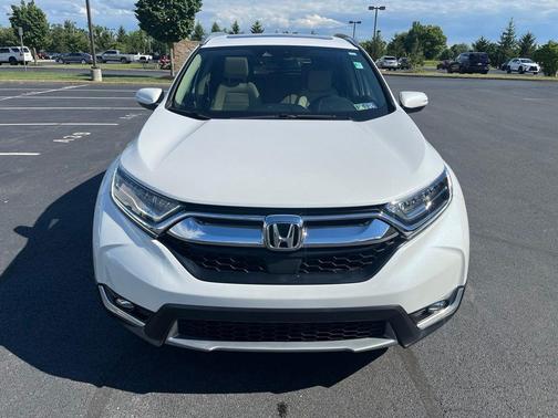 Platinum White Pearl 2019 Honda CR-V Touring