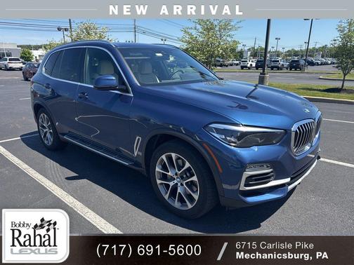 Phytonic Blue Metallic 2021 BMW X5 xDrive40i