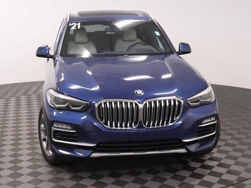Phytonic Blue Metallic 2021 BMW X5 xDrive40i