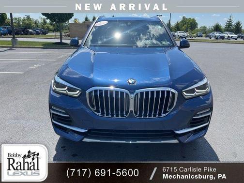 Phytonic Blue Metallic 2021 BMW X5 xDrive40i