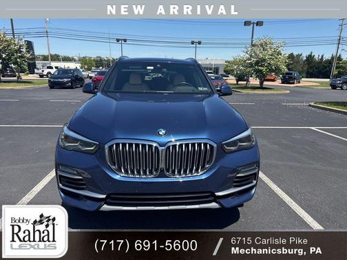 Phytonic Blue Metallic 2021 BMW X5 xDrive40i