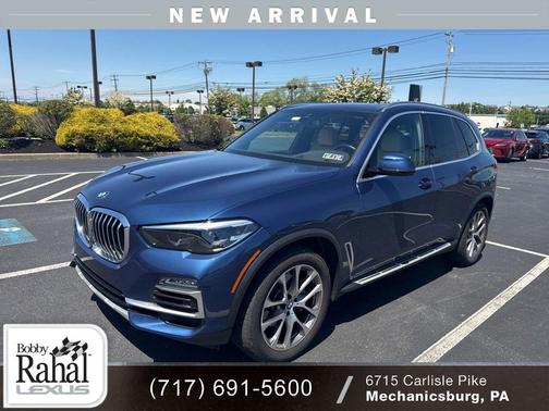 Phytonic Blue Metallic 2021 BMW X5 xDrive40i