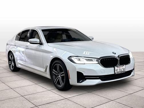 Mineral White Metallic 2023 BMW 530 i
