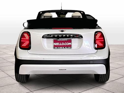 White Metallic 2026 MINI Convertible Cooper S