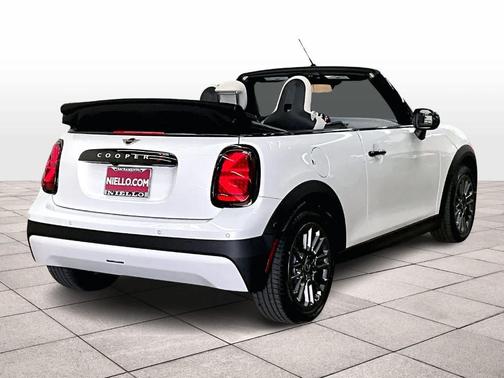 White Metallic 2026 MINI Convertible Cooper S