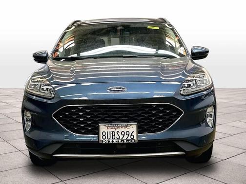 Blue 2020 Ford Escape Titanium Hybrid
