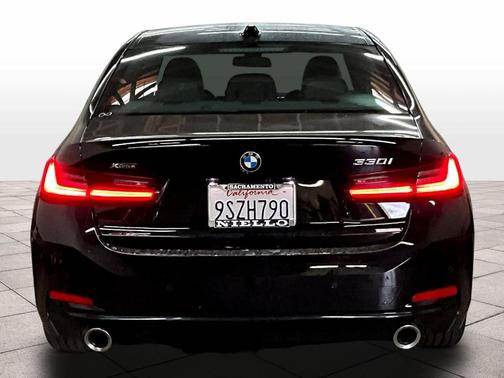Jet Black 2025 BMW 330 i xDrive