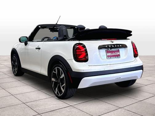 White Metallic 2026 MINI Convertible Cooper S