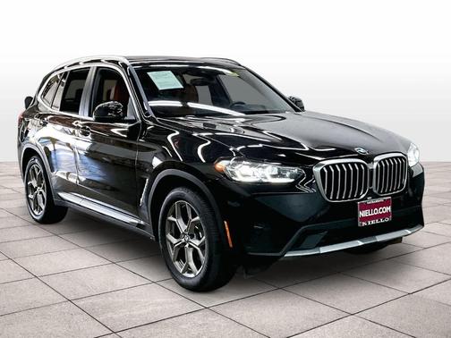 Black Sapphire Metallic 2023 BMW X3 xDrive30i
