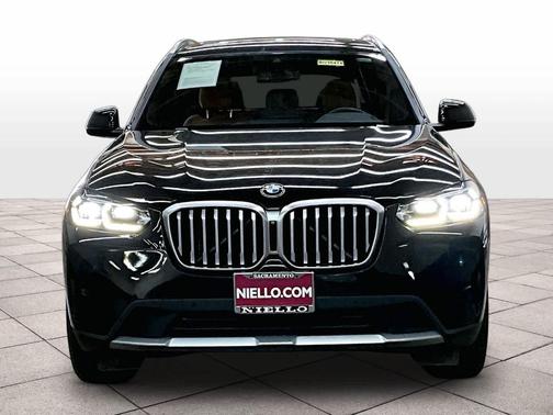Black Sapphire Metallic 2023 BMW X3 xDrive30i
