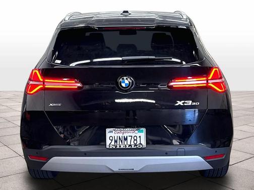 Black Sapphire Metallic 2026 BMW X3 30 xDrive