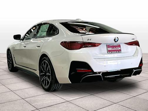 Mineral White Metallic 2026 BMW i4 Gran Coupe eDrive40