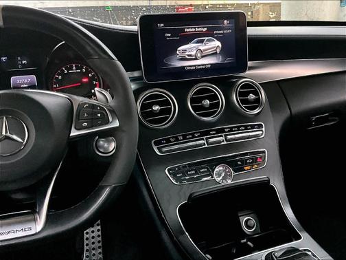 Black 2017 Mercedes-Benz AMG C 63 S
