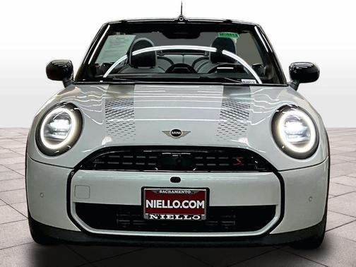 White Metallic 2026 MINI Convertible Cooper S