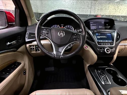 Performance Red Pearl 2019 Acura MDX 3.5L w/Technology Package