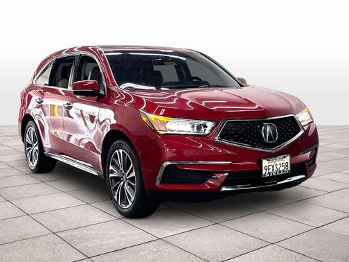 Performance Red Pearl 2019 Acura MDX 3.5L w/Technology Package