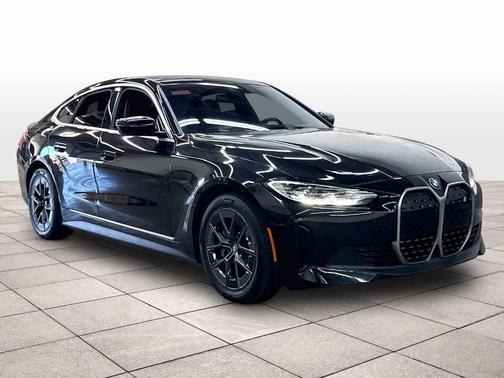 Black Sapphire Metallic 2023 BMW i4 Gran Coupe eDrive40