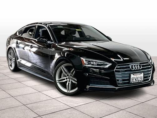 Brilliant Black 2019 Audi A5 2.0T Premium
