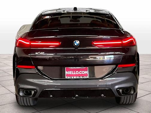 Black Sapphire Metallic 2026 BMW X6 xDrive40i