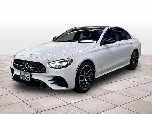 Polar White 2023 Mercedes-Benz E-Class E 450 4MATIC