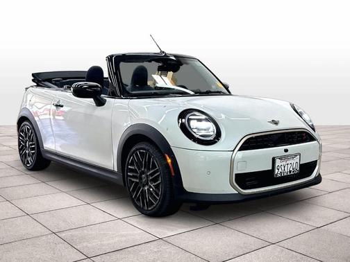White Metallic 2025 MINI Convertible Cooper S