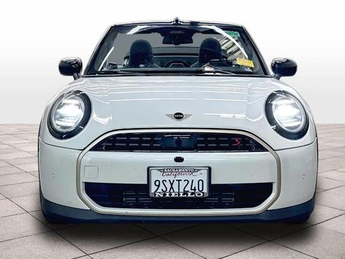 White Metallic 2025 MINI Convertible Cooper S