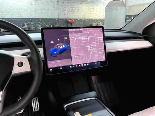 Deep Blue Metallic 2021 Tesla Model Y Performance