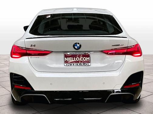 Mineral White Metallic 2026 BMW i4 Gran Coupe eDrive40