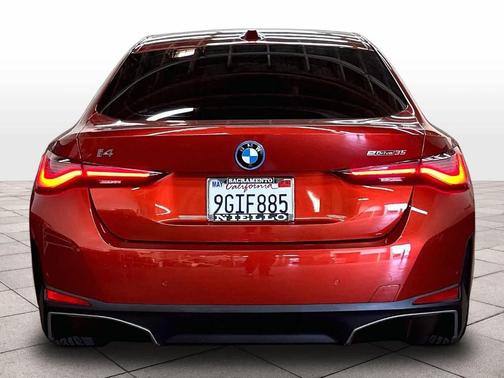 Sunset Orange Metallic 2023 BMW i4 Gran Coupe eDrive35