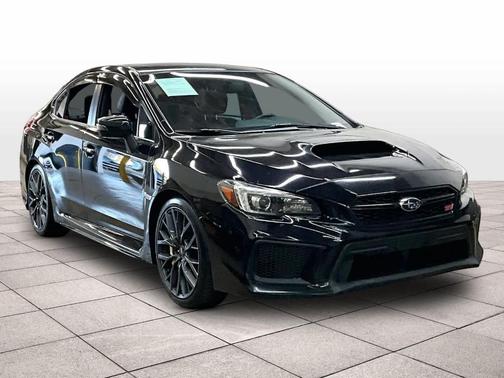 Crystal Black Silica 2019 Subaru WRX STI Limited w/ Lip