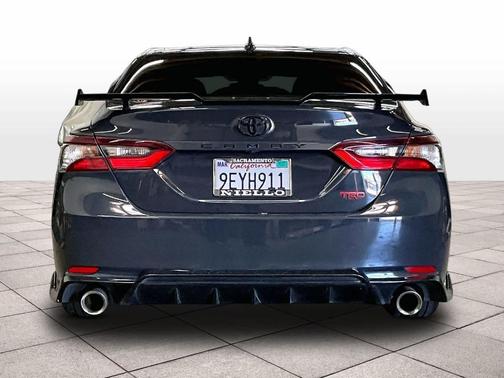 Midnight Black Metallic 2023 Toyota Camry TRD V6